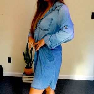 FADED JEAN DRESS 🧢